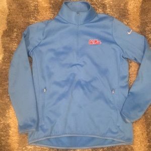 NIKE Golf Power Blue Ole Miss Jacket